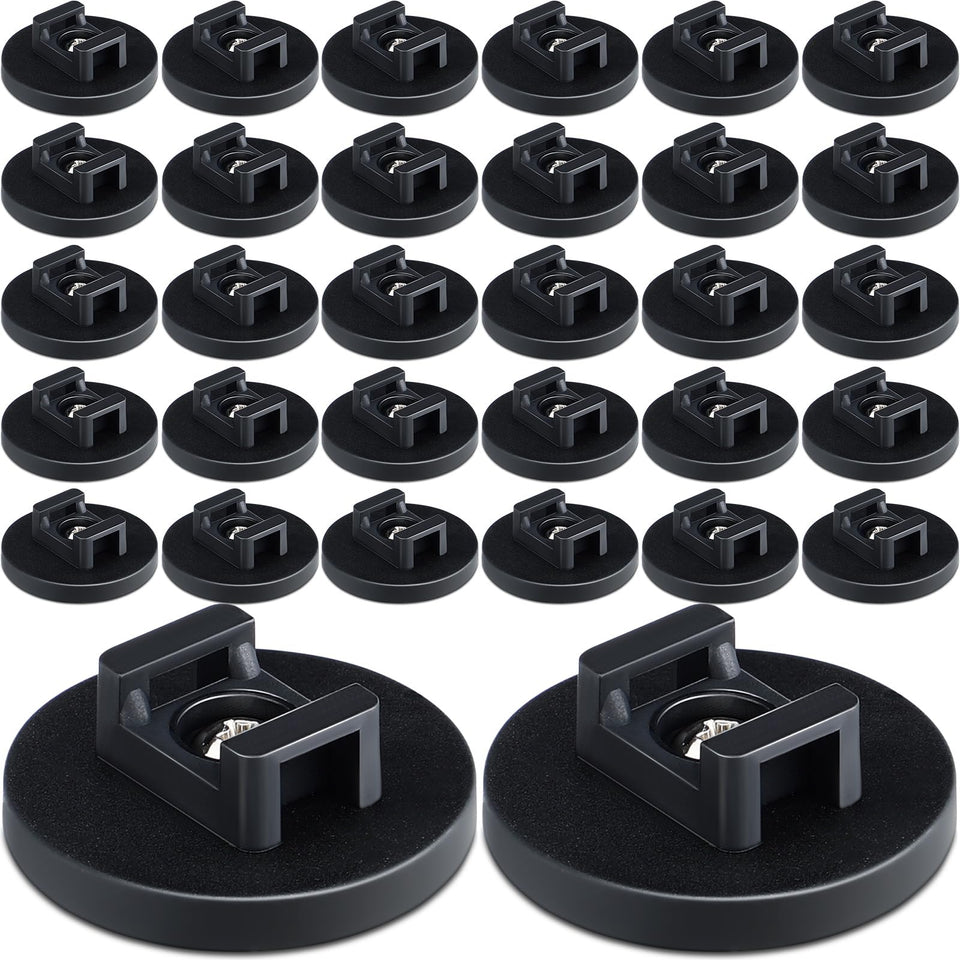 Yookeer front packaging showing magnetic zip tie mounts for neat cable routing