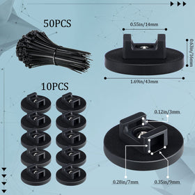 Yookeer magnet base with rubber cover protecting surfaces during use