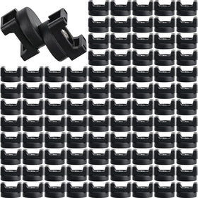 Yookeer magnetic zip-tie mount base, 150 pieces, for neat cable organization.