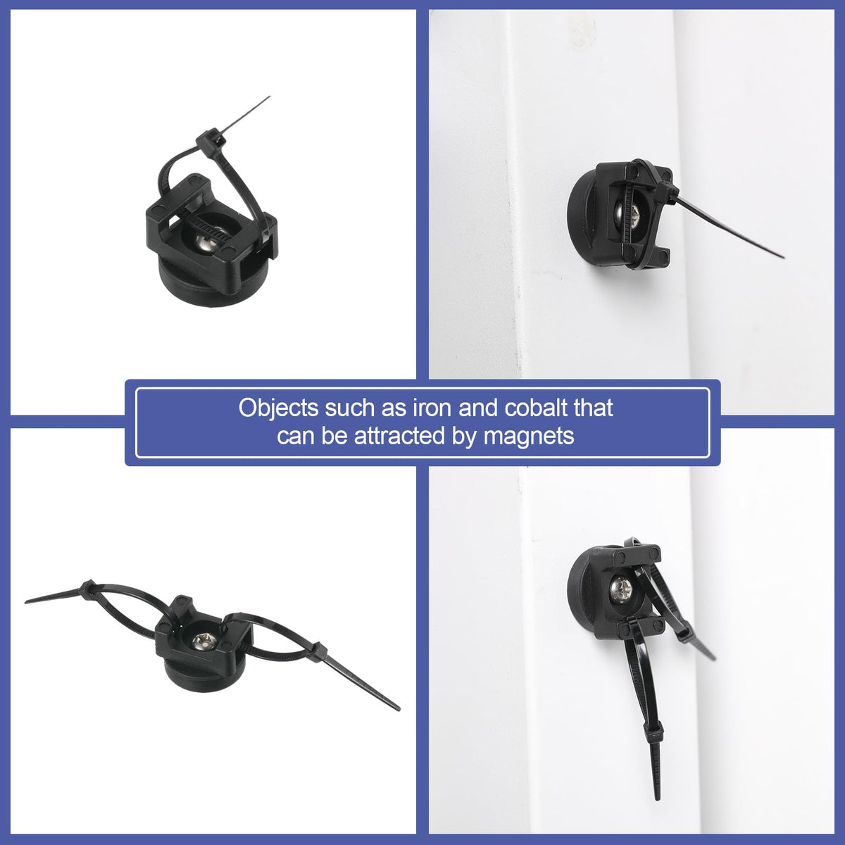 Yookeer removable magnetic mount enables flexible reconfiguration of wires