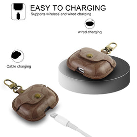 YOPLYB AirPods Pro 3 case bottom with dust plug protects port from dust