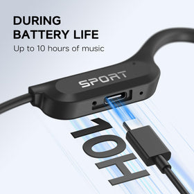 Yorlu bone conduction headphones offer 10-hour playback on demand.