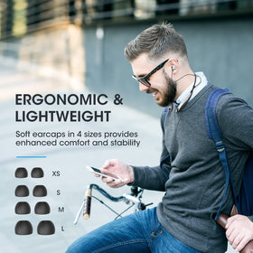 YOSDOM next to smartphone showing scale and portability for commuting benefit