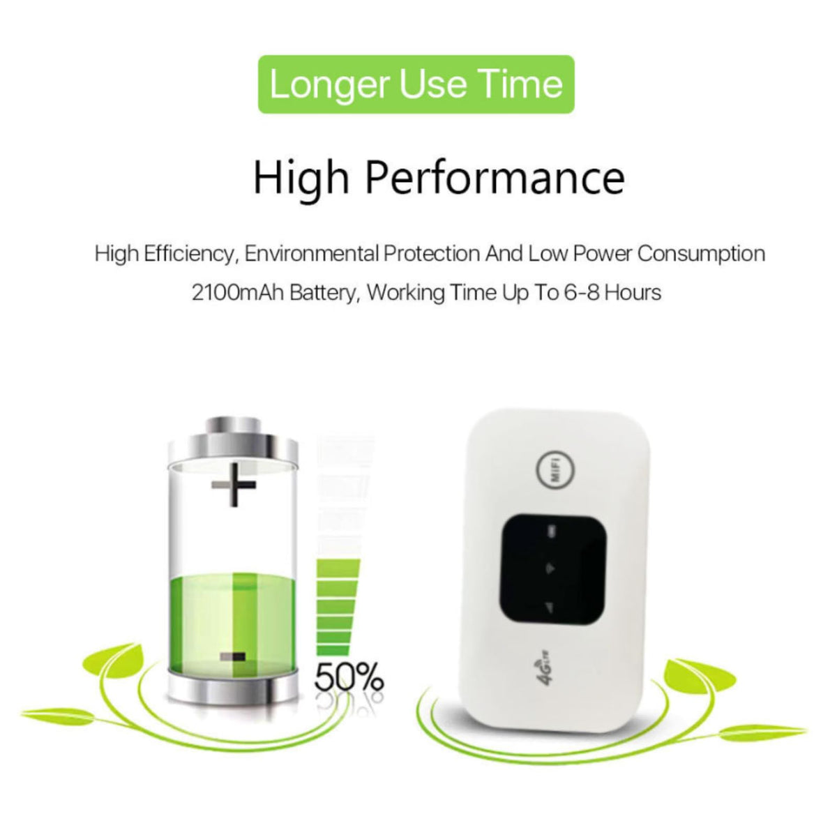 Yosoo Health Gear hotspot provides stable wireless connection without cables.