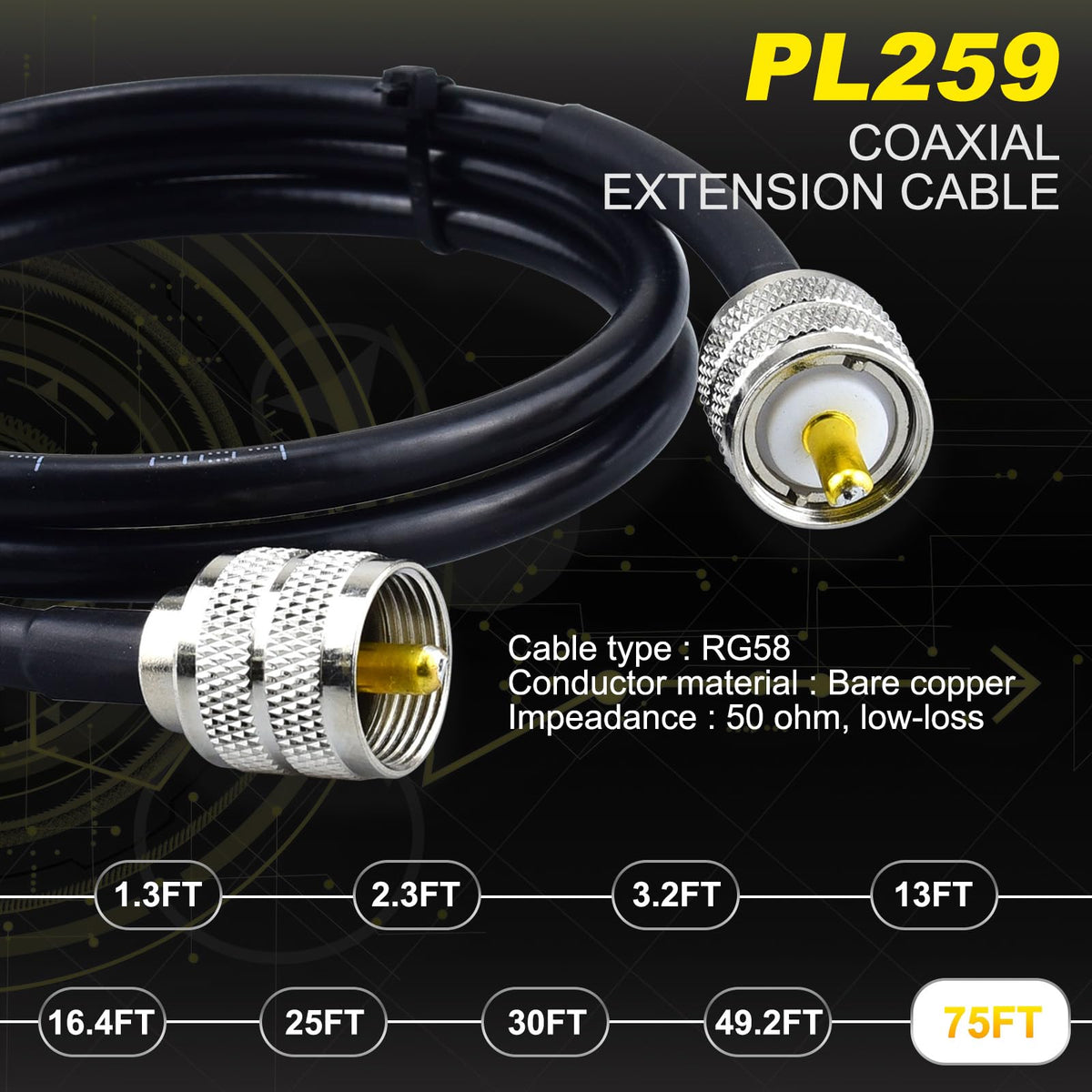 YOTENKO cable jacket detail showing flexible PVC sheath and durable construction benefit