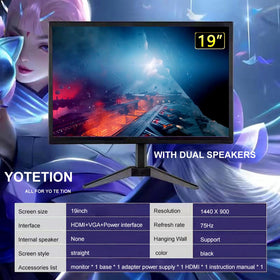YOTETION anti-glare screen reduces reflections for focused viewing