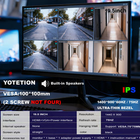YOTETION flicker-free technology reduces eye strain during extended use.