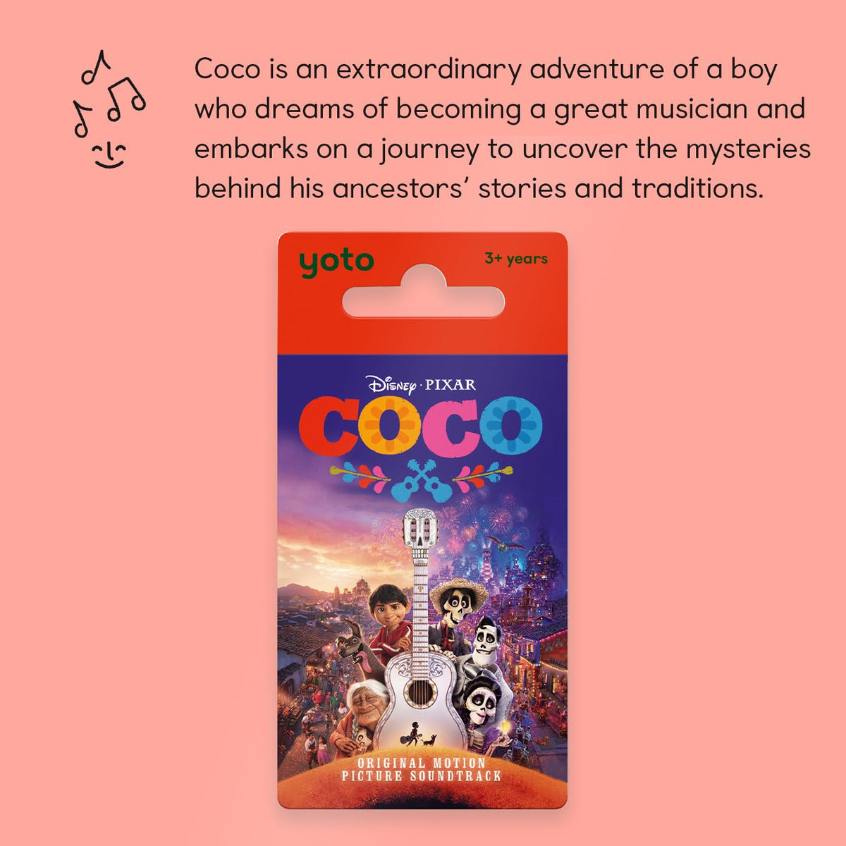 Yoto Coco player setup for simple use and safe, screen-free entertainment