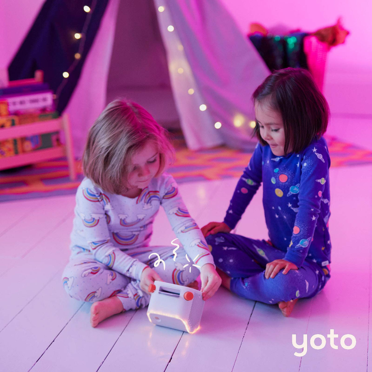 YOTO assortment of cards including The Trouble Begins showing collection growth benefit