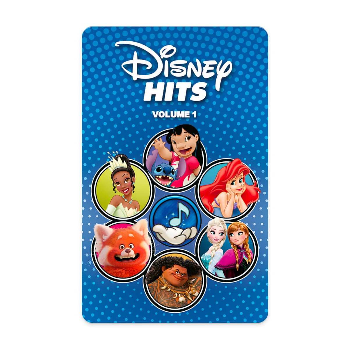 YOTO Disney Hits card in the playroom delivering screen-free music for kids.