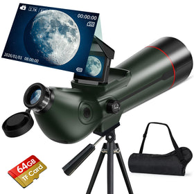 YOTOMIGUO smart telescope external 3-inch screen enables real-time stargazing for the family