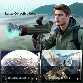YOTOMIGUO smart telescope with fully-coated optics delivers bright, sharp celestial images