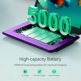 YOTON 15.6-inch HD screen delivers vibrant visuals for family viewing.