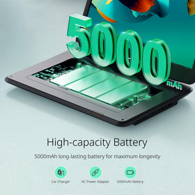 YOTON 5000mAh battery enables hours of on-the-go entertainment