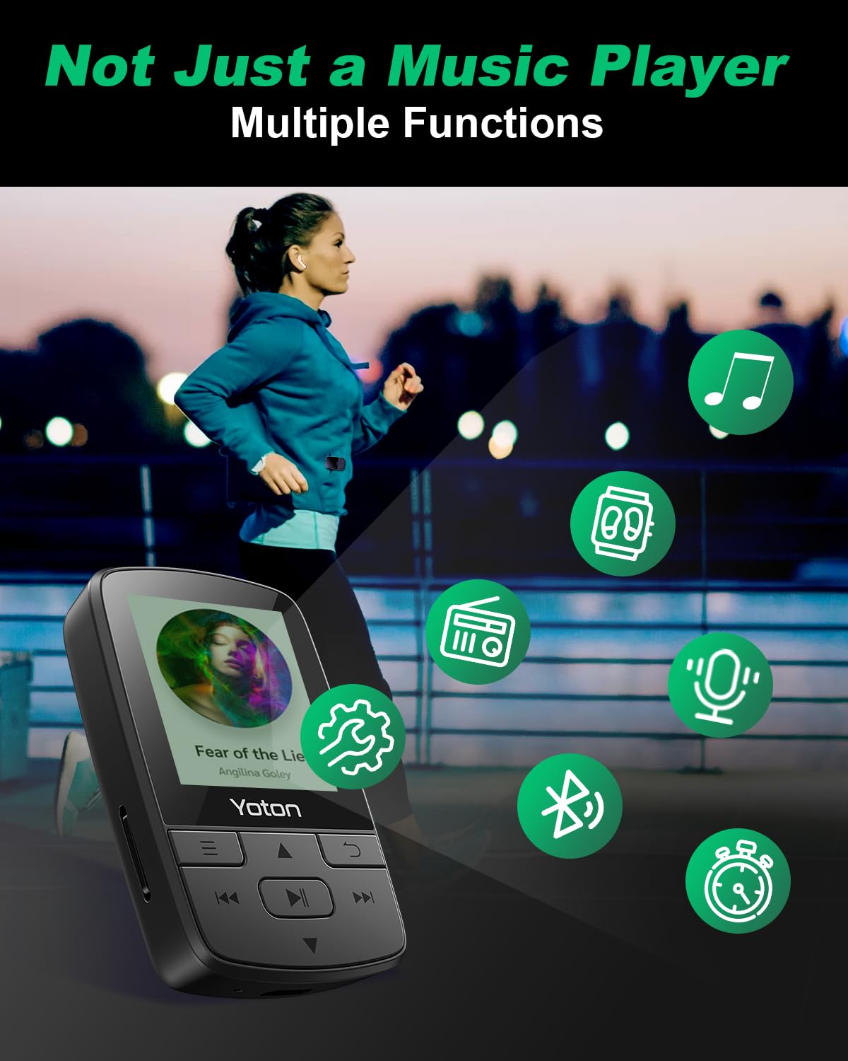 YM03 microSD up to 64 GB expansion capacity