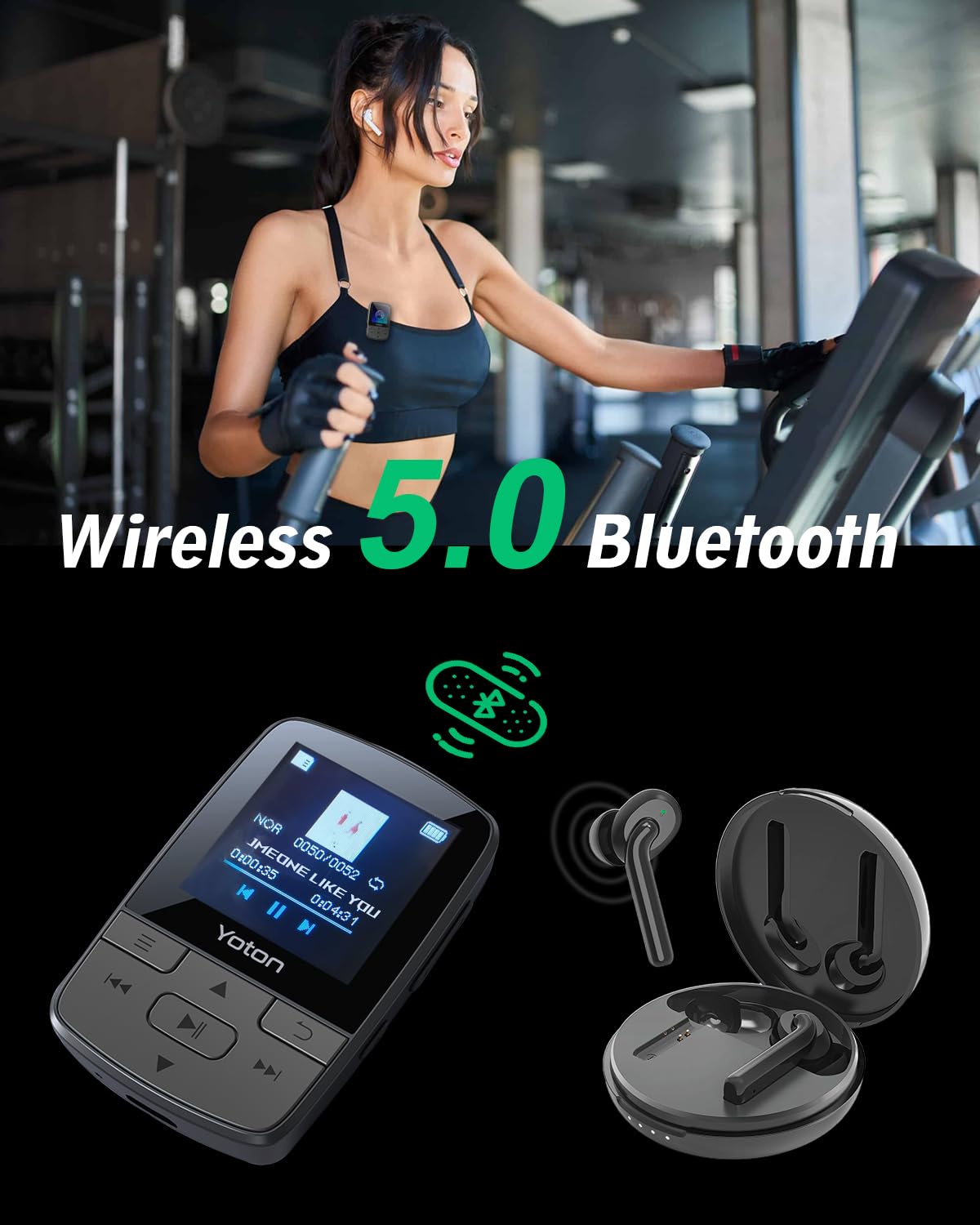  YM03 included wired earphones for immediate use