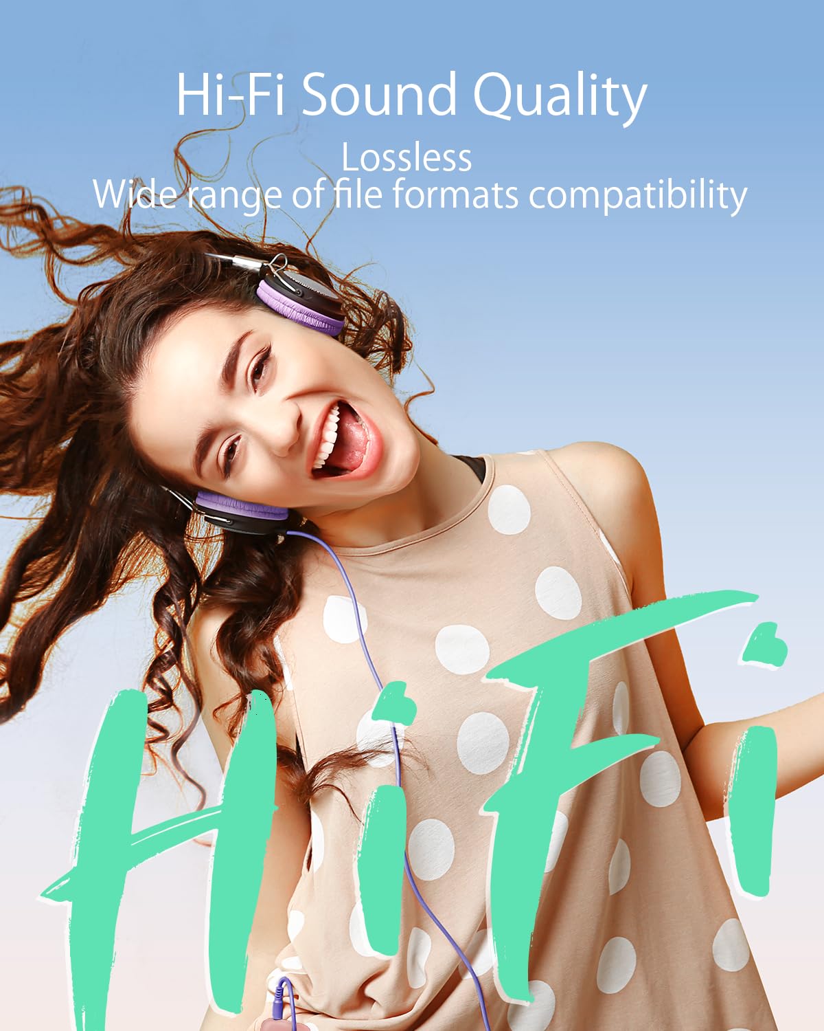 Yoton MP3 Player expandable to 64GB stores thousands of tracks.