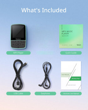 YOTON MP3 player delivering Hi-Fi sound with rich details