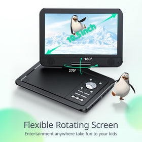 YOTON swivel screen angled to demonstrate flexible viewing positions and comfort