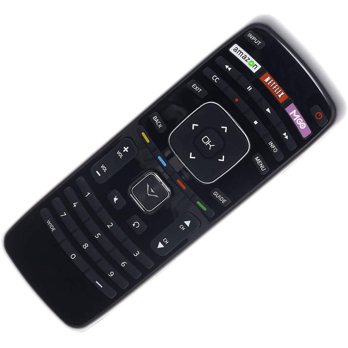 Young Vizio remote universal compatibility for classic and smart TVs.