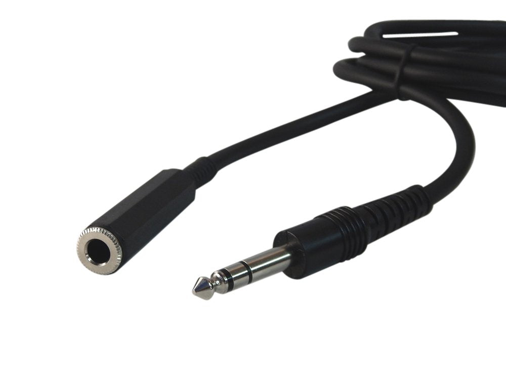 Your Cable Store cable in a DJ booth showing extended reach and neat setup benefit