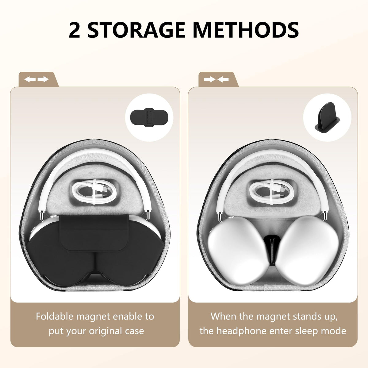 Youtec AirPods Max case cover with upgraded protection design