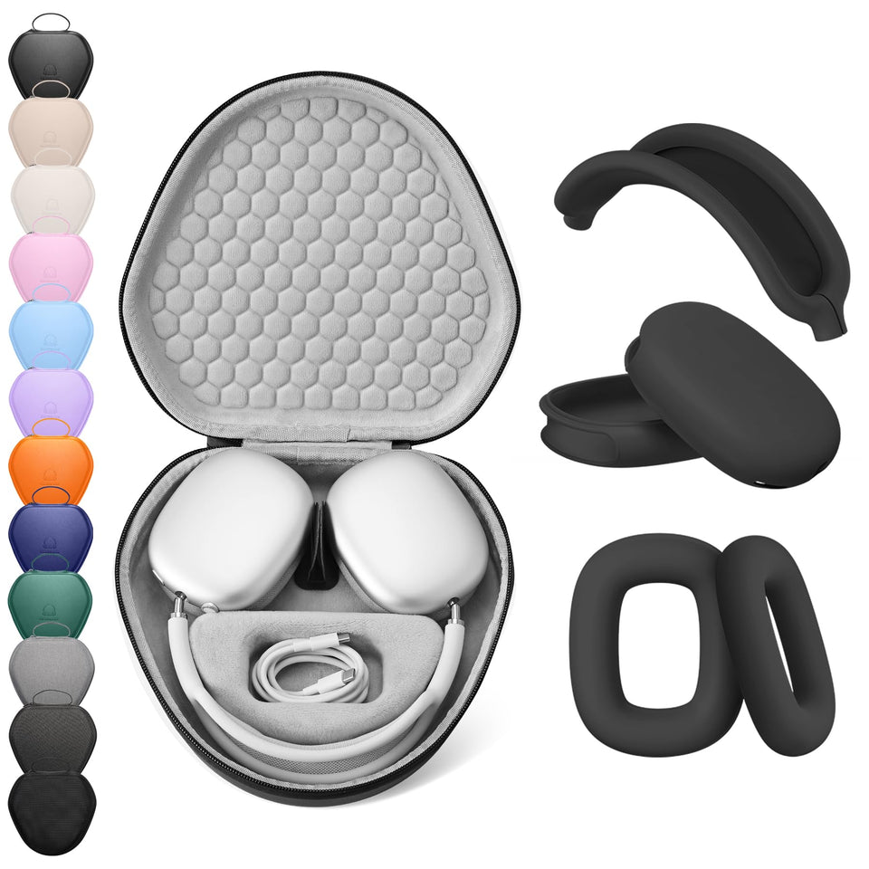 Youtec AirPods Max case with sleep mode protects during idle use