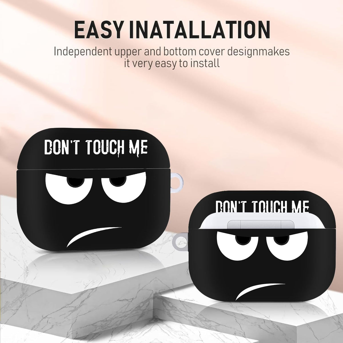 Youtec AirPods Pro 3 case anti-slip texture for grip