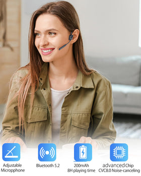 YouthWhisper Bluetooth 5.2 connection for stable wireless streaming