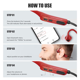 YouthWhisper titanium headband detail highlighting lightweight durable frame