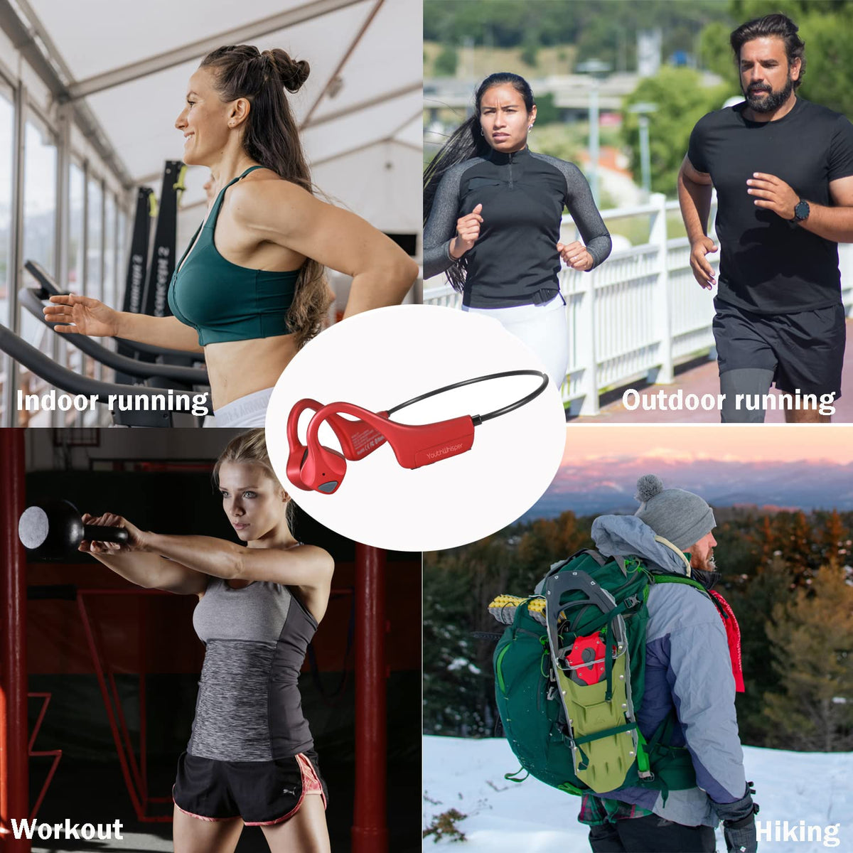 YouthWhisper on commuter using public transit for hands-free convenience