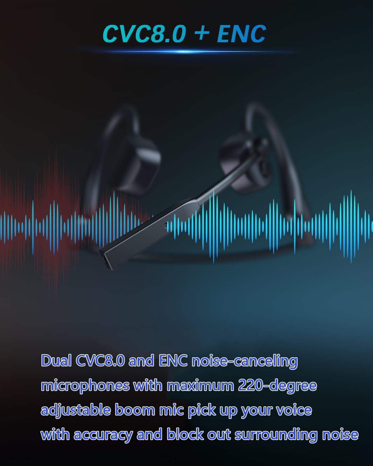 YouthWhisper dual CVC8.0 and ENC mics improve call clarity