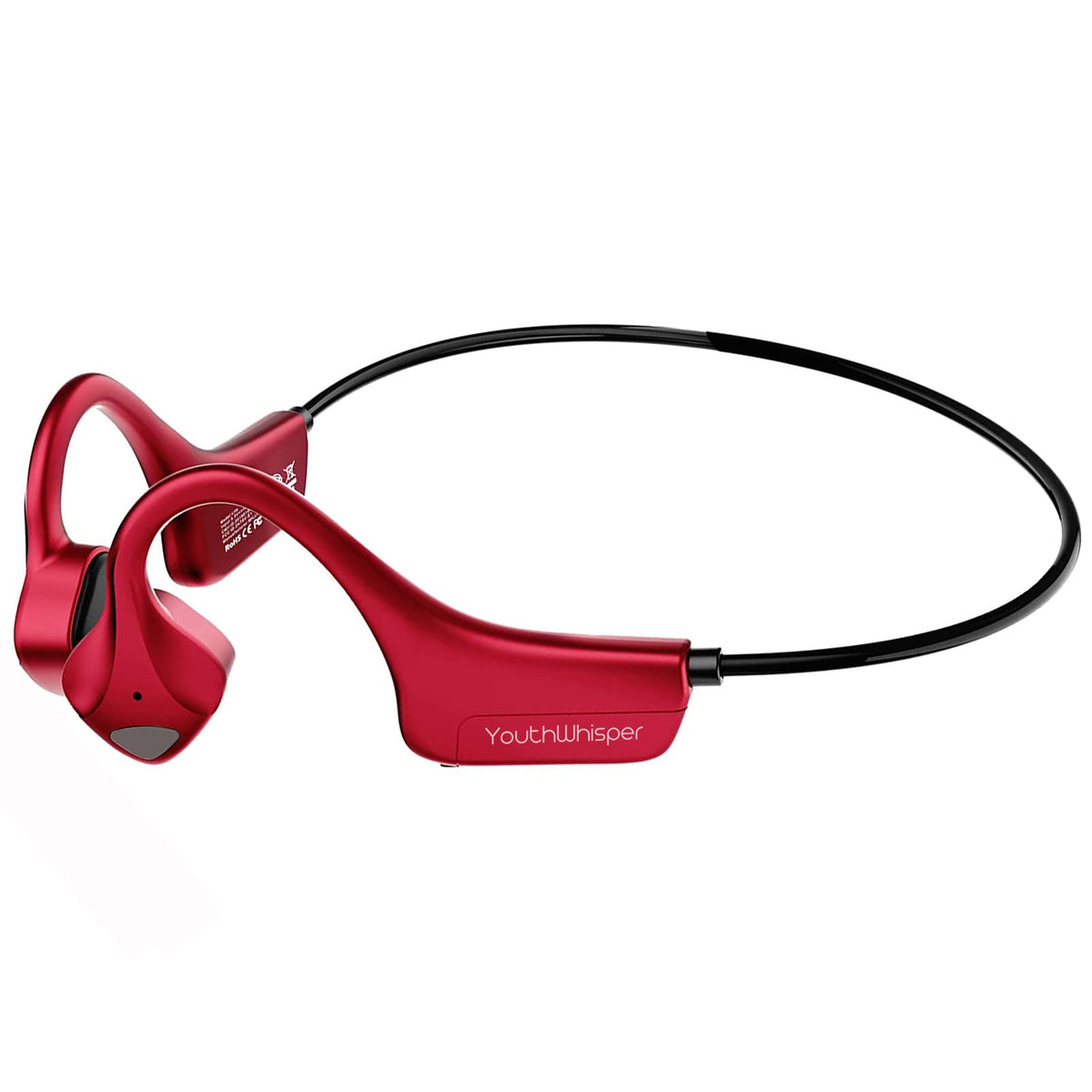 YouthWhisper front view showing open-ear design and everyday comfort