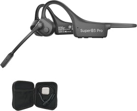 YouthWhisper Open Ear Bone Conduction Headphones highlighting open-ear design for natural sound and surroundings awareness.