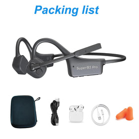 YouthWhisper open-ear design keeps you aware during outdoor activities like running.