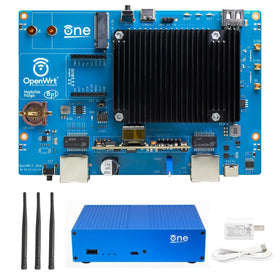 youyeetoo Banana Pi OpenWrt One front view for fast home networking.