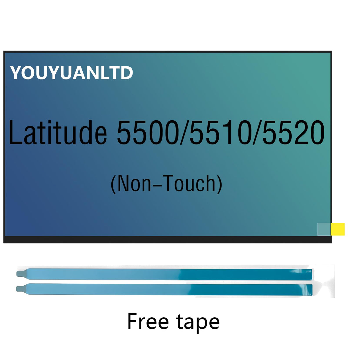 YOUYUANLTD Dell Latitude 5510 LCD screen replacement for non-touch clarity
