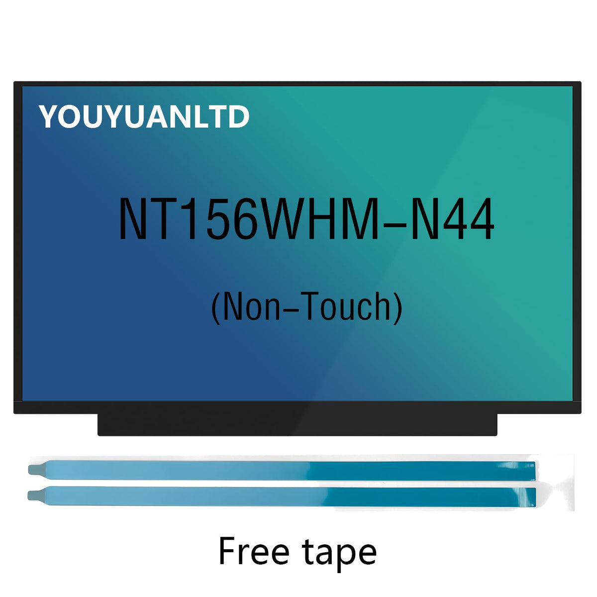 YOUYUANLTD back sticker close-up showing model number for accurate matching