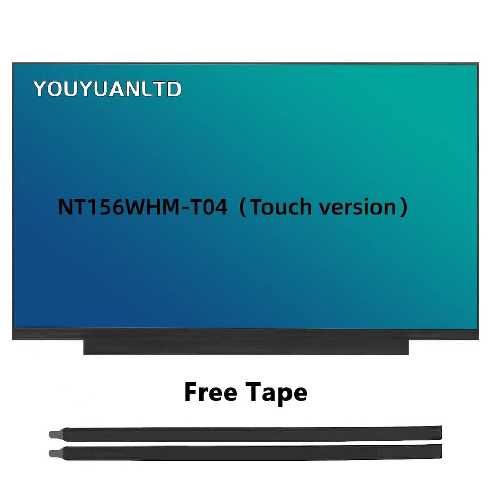 YOUYUANLTD NT156WHM-T04 front view for clear HD display.