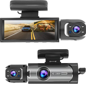 YOVDA dash cam front camera with 150-degree wide view for clear road footage