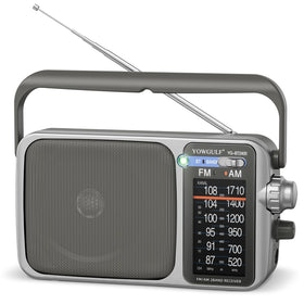YOWGULF front view showing large dial and clear labels for easy tuning