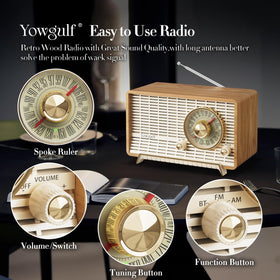 YOWGULF rotary knob detail emphasizing easy tuning and precise control