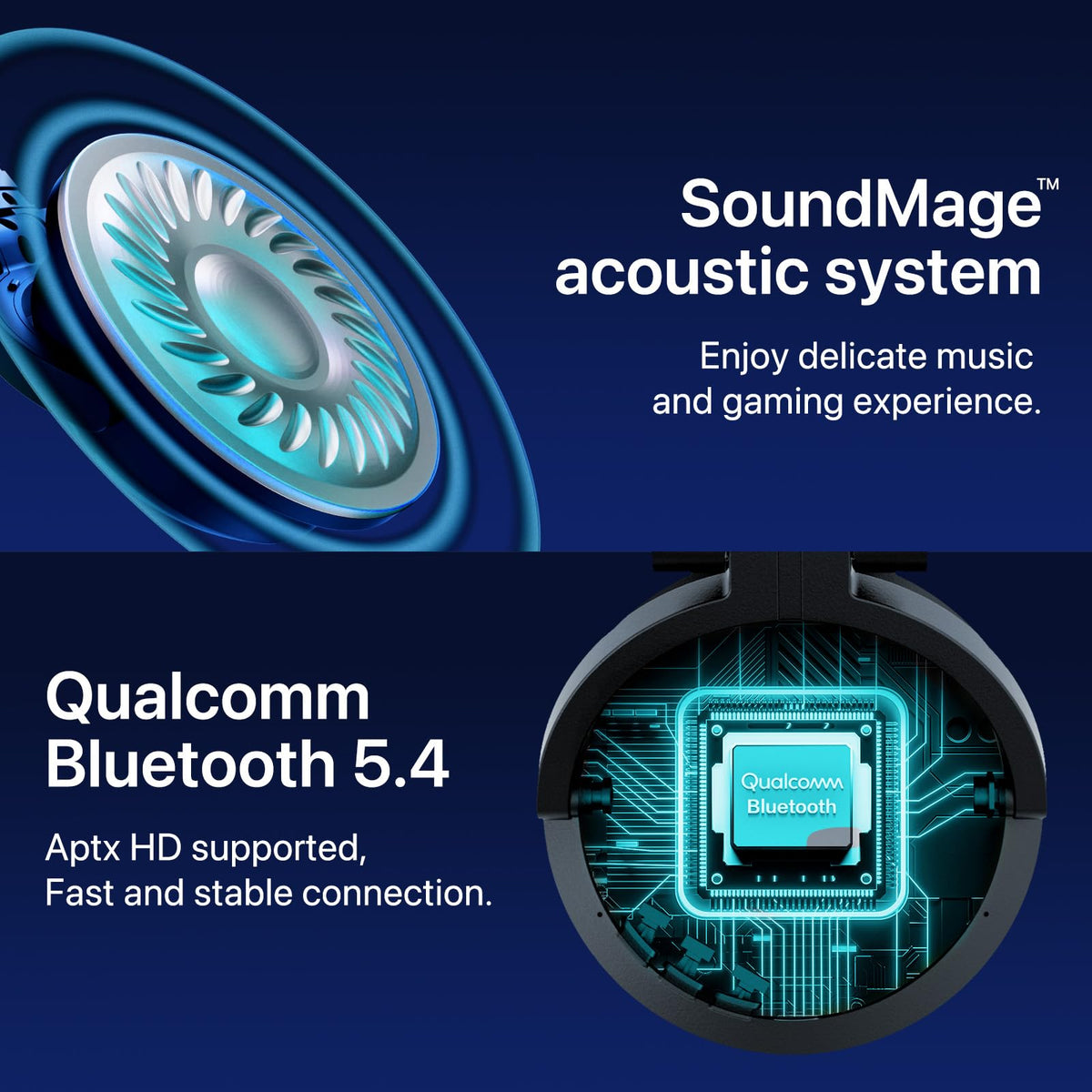 YOWU 4GS detachable mic offers flexible positioning for clear chat.