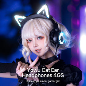 YOWU 4GS RGB lighting customization showcasing colors for personal style.