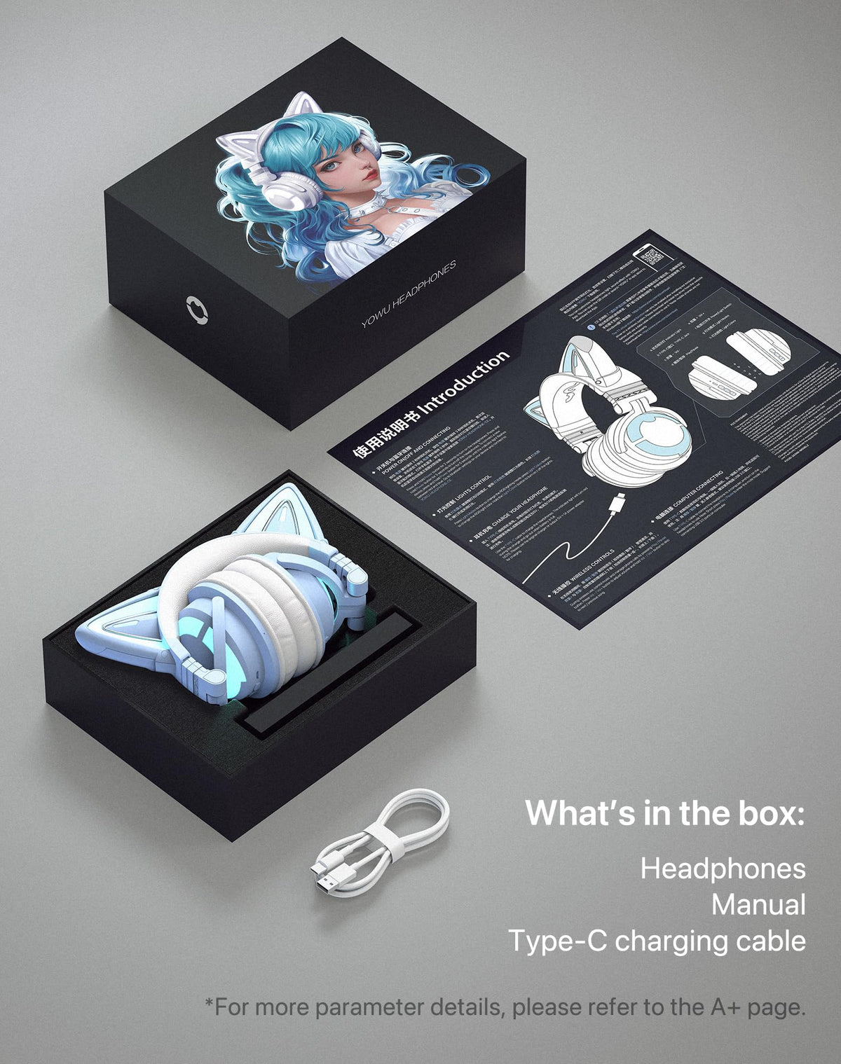 YOWU built-in mic supports clear communication during team play
