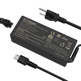 YOXYDIF 100W USB-C laptop charger top view highlights compact design and efficiency.