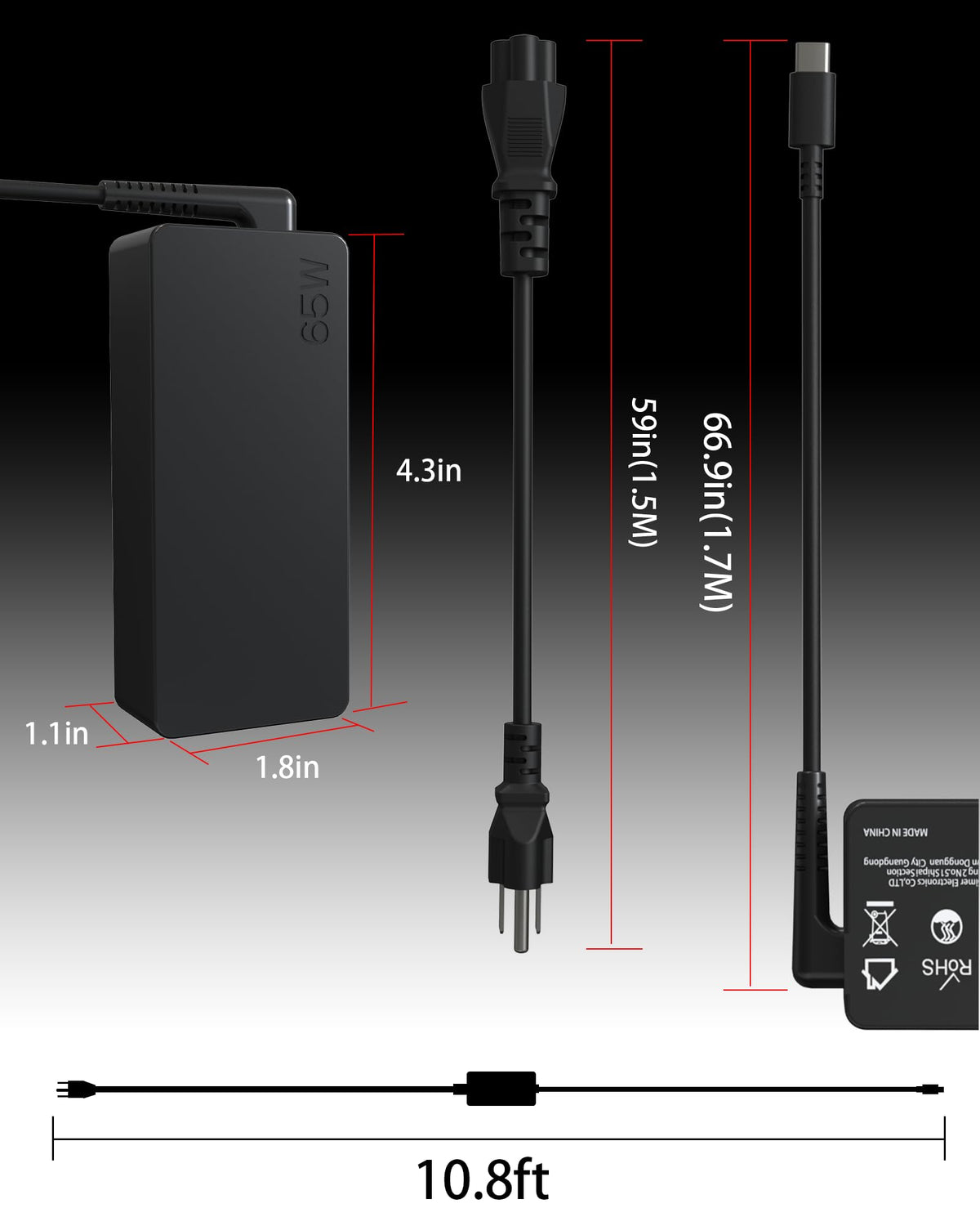 YOXYDIF charger compatibility snapshot with Lenovo ThinkPad and Yoga models