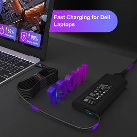 YOXYDIF compact 130W adapter design is travel-friendly