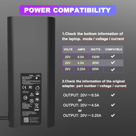 YOXYDIF charger compatible with Precision and XPS models for versatile use