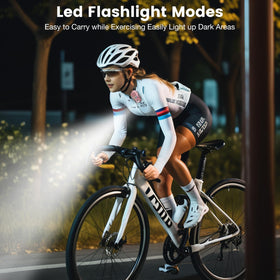 yoygerty flashlight and RGB lights aid night activities